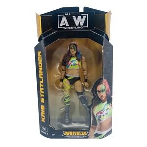 AEW Unrivaled Collection Kris Statlander Action Figure‎ Series 8 NEW